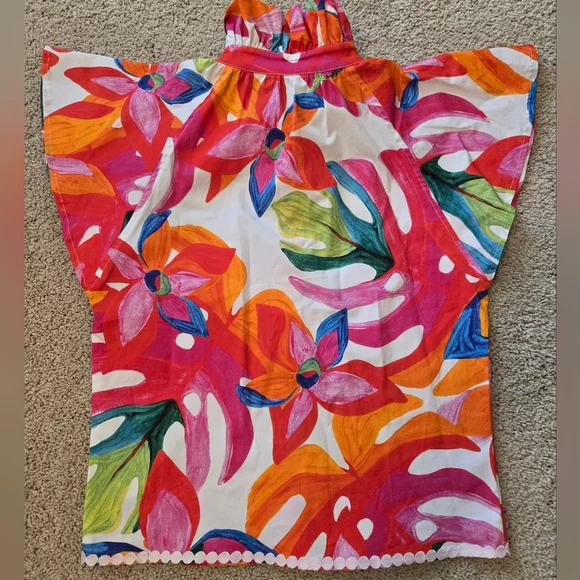 Victoria Dunn Colorful Blouse XS - Picture 2 of 4